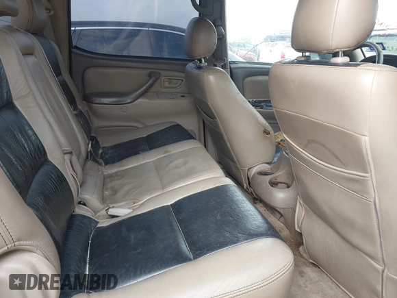2006 Toyota Tundra Limited with VIN 5TBDT481X6S550947, listed as a IAAI auction lot 42063280 with 145,031 mi miles and . Bid and sale history available at DreamBid. Image 8.