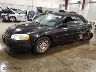 2004 Chrysler Sebring LXi with VIN 1C3EL55R44N414221, listed as a Copart auction lot 88304615 with 198,945 mi miles and Salvage Title. Bid and sale history available at carsss.com. Image 1.