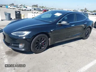 2017 Tesla Model S 100D with VIN 5YJSA1E21HF202591, listed as a IAAI auction lot 41983073 with 140,282 mi miles and . Bid and sale history available at DreamBid. Image 2.