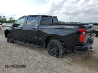 2021 Chevrolet Silverado 1500 LT Trail Boss with VIN 3GCPYFEL6MG114129, listed as a Copart auction lot 55055105 with 77,564 mi miles and Salvage Title. Bid and sale history available at DreamBid. Image 2.