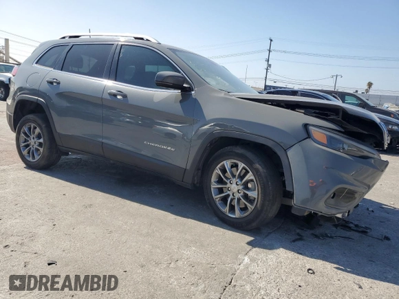 2020 Jeep Cherokee Lux with VIN 1C4PJLLXXLD500797, listed as a Copart auction lot 73576724 with Not provided miles and Salvage title. Bid and sale history available at DreamBid. Image 4.