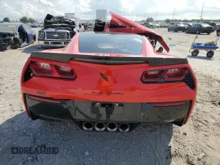 2014 Chevrolet Corvette Z51 3LT with VIN 1G1YM2D78E5128094, listed as a Copart auction lot 59818955 with Not provided miles and Salvage title. Bid and sale history available at DreamBid. Image 6.