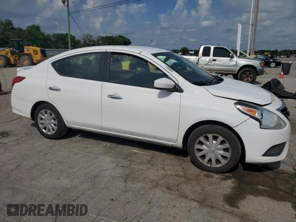 2017 Nissan Versa SV with VIN 3N1CN7AP5HL838013, listed as a Copart auction lot 64959265 with 180,900 mi miles and Salvage title. Bid and sale history available at DreamBid. Image 4.