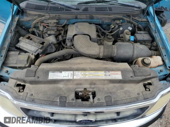 1998 Ford F-150 z VIN 1FTDF17W2WNA09312, wystawiony jako Copart lot #48290845 z przebiegiem 167 417 mil mil oraz Szkoda całkowita • Salvage title. Historia ofert i sprzedaży dostępna na DreamBid. Obrazek 12.