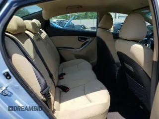 2011 Hyundai Elantra GLS with VIN KMHDH4AE0BU150533, listed as a Copart auction lot 60357125 with 51,718 mi miles and Salvage title. Bid and sale history available at DreamBid. Image 10.