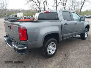 2021 Chevrolet Colorado 2WD Work Truck with VIN 1GCGSBEA6M1278097, listed as a IAAI auction lot 42010677 with 20,288 mi miles and . Bid and sale history available at DreamBid. Image 4.