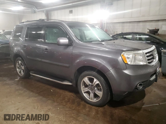 2015 Honda Pilot SE with VIN 5FNYF4H33FB067967, listed as a Copart auction lot 46347965 with 105,838 mi miles and Salvage Title. Bid and sale history available at DreamBid. Image 4.