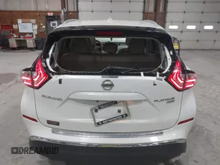 2015 Nissan Murano Platinum with VIN 5N1AZ2MH0FN284971, listed as a IAAI auction lot 41825061 with 108,391 mi miles and . Bid and sale history available at DreamBid. Image 16.