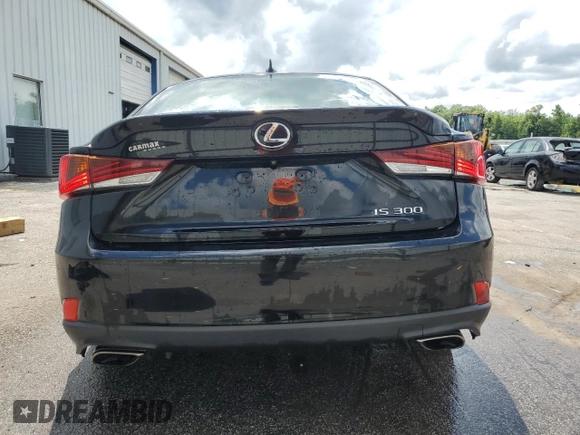2019 Lexus IS 300 with VIN JTHBA1D25K5088023, listed as a Copart auction lot 59732565 with 63,185 mi miles and Salvage title. Bid and sale history available at DreamBid. Image 6.
