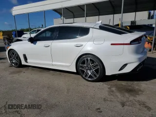 2022 Kia Stinger GT1 with VIN KNAE45LC0N6107838, listed as a Copart auction lot 49623675 with 42,338 mi miles and Salvage Title. Bid and sale history available at DreamBid. Image 2.