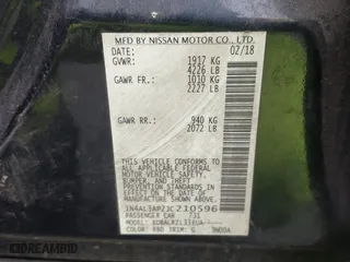 2018 Nissan Altima 2.5 SL with VIN 1N4AL3AP2JC210596, listed as a IAAI auction lot 41852215 with 100,540 mi miles. Bid and sale history available at carsss.com. Image 9.