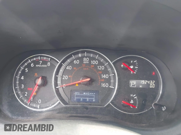 2014 Nissan Maxima S with VIN 1N4AA5AP0EC454707, listed as a IAAI auction lot 42277614 with 192,432 mi miles and . Bid and sale history available at DreamBid. Image 7.