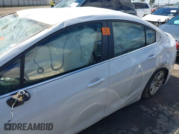 2017 Chevrolet Cruze LT with VIN 1G1BE5SM0H7211492, listed as a IAAI auction lot 41820508 with 153,340 mi miles and . Bid and sale history available at DreamBid. Image 15.