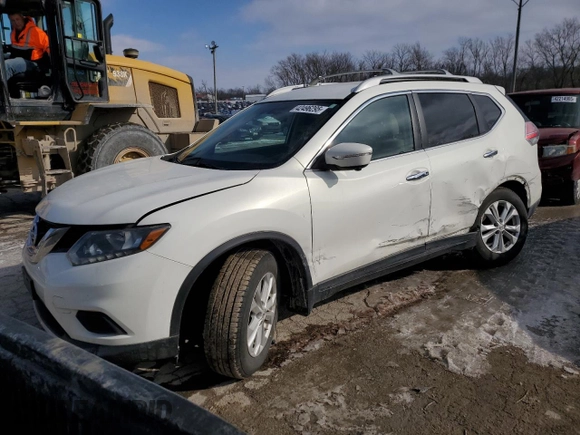 2014 Nissan Rogue SL with VIN 5N1AT2MT6EC855086, listed as a Copart auction lot 42496295 with 108,514 mi miles and Salvage Title. Bid and sale history available at carsss.com. Image 1.