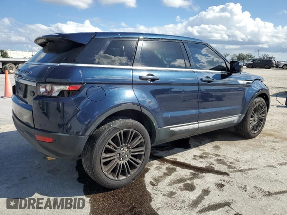 2013 Land Rover Range Rover Evoque Prestige Premium with VIN SALVV2BG8DH745639, listed as a Copart auction lot 72655284 with 138,330 mi miles and Salvage Title. Bid and sale history available at carsss.com. Image 3.