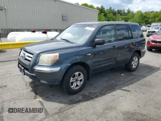 2006 Honda Pilot LX z VIN 2HKYF18196H559336, wystawiony jako Copart lot #58471105 z przebiegiem 205 453 mil mil oraz Szkoda całkowita • Salvage title. Historia ofert i sprzedaży dostępna na DreamBid. Obrazek 1.