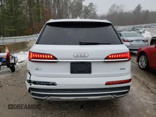 2022 Audi Q7 Premium Plus with VIN WA1LJBF70ND020124, listed as a Copart auction lot 42432685 with 36,644 mi miles and Salvage title. Bid and sale history available at DreamBid. Image 6.