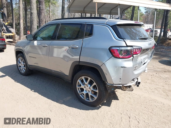 2022 Jeep Compass Latitude Lux с VIN 3C4NJDFB1NT164984, выставлен на аукционе IAAI как лот 41903469 с пробегом 67 490 миль миль и . История ставок и продаж доступна на DreamBid. Изображение 3.
