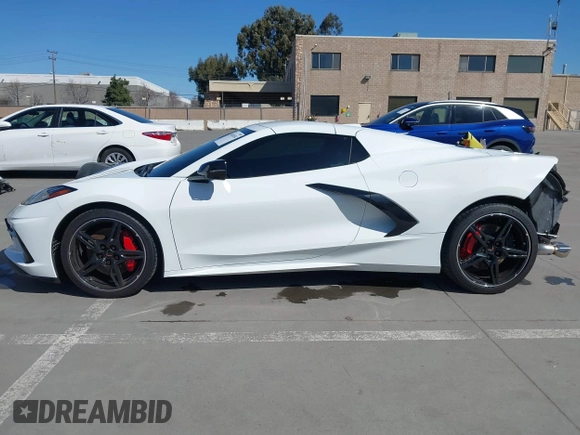 2021 Chevrolet Corvette 1LT with VIN 1G1YA3D49M5123036, listed as a IAAI auction lot 41681854 with 5,367 mi miles. Bid and sale history available at carsss.com. Image 15.