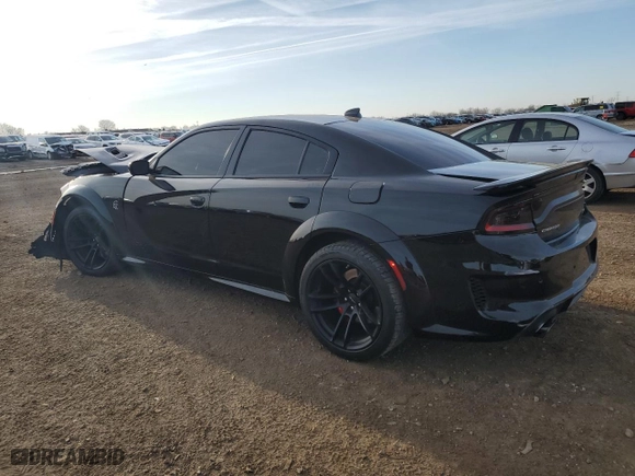 2021 Dodge Charger SRT Hellcat Widebody with VIN 2C3CDXL92MH533106, listed as a Copart auction lot 48713125 with 30,155 mi miles and Salvage Title. Bid and sale history available at carsss.com. Image 2.