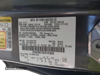 2016 Ford Fusion S with VIN 3FA6P0G70GR245860, listed as a IAAI auction lot 41208849 with 123,565 mi miles. Bid and sale history available at carsss.com. Image 9.