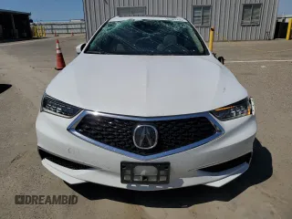 2020 Acura TLX with VIN 19UUB1F34LA016057, listed as a Copart auction lot 56383755 with 50,017 mi miles and Salvage title. Bid and sale history available at DreamBid. Image 5.