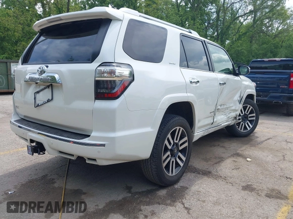 2023 Toyota 4Runner Limited with VIN JTEKU5JR3P6148282, listed as a IAAI auction lot 42199867 with 28,440 mi miles and . Bid and sale history available at DreamBid. Image 4.