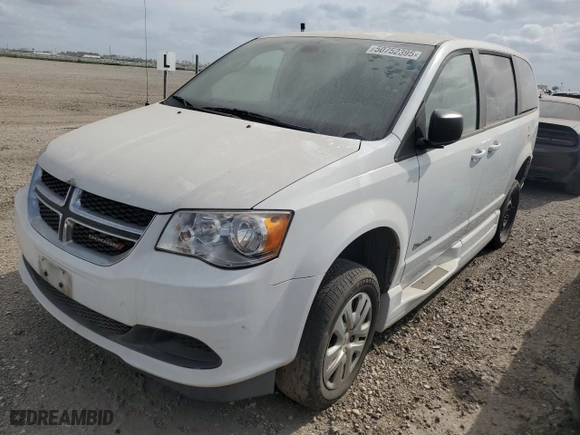 2018 Dodge Grand Caravan SE Plus with VIN 2C4RDGBG0JR308310, listed as a Copart auction lot 50752395 with 222,279 mi miles and Clean Title. Bid and sale history available at carsss.com. Image 1.