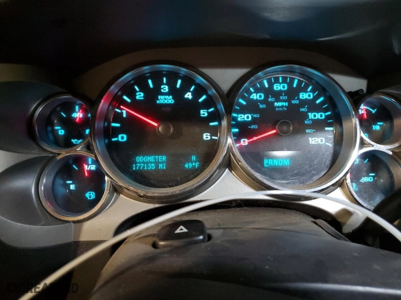 2011 Chevrolet Silverado 1500 LT with VIN 1GCRKSE30BZ378124, listed as a Copart auction lot 49833745 with 177,135 mi miles and Salvage Title. Bid and sale history available at carsss.com. Image 9.