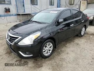 2019 Nissan Versa SV with VIN 3N1CN7AP5KL844126, listed as a Copart auction lot 62019315 with 65,676 mi miles and Salvage title. Bid and sale history available at DreamBid. Image 1.