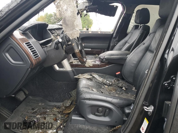 2017 Land Rover Range Rover с VIN SALGR2FV3HA369579, выставлен на аукционе Copart как лот 71963094 с пробегом Не указан миль и Списание • Salvage title. История ставок и продаж доступна на DreamBid. Изображение 7.