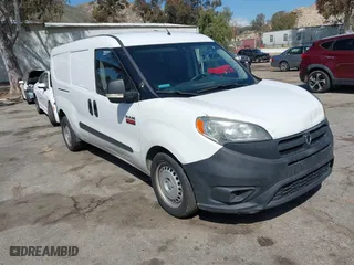 2017 Ram ProMaster City Cargo Van Tradesman with VIN ZFBERFAB7H6D97476, listed as a IAAI auction lot 41777306 with 106,387 mi miles. Bid and sale history available at carsss.com. Image 1.
