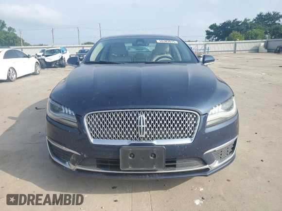 2017 Lincoln MKZ Select with VIN 3LN6L5C90HR604115, listed as a Copart auction lot 55383615 with 152,655 mi miles and Salvage title. Bid and sale history available at DreamBid. Image 5.