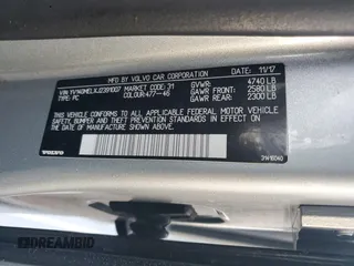 2018 Volvo V60 Dynamic with VIN YV140MELXJ2391007, listed as a Copart auction lot 88225395 with 56,206 mi miles and Salvage Title. Bid and sale history available at carsss.com. Image 12.