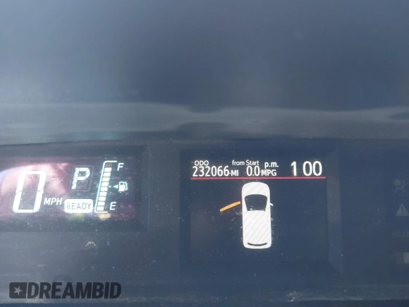 2014 Toyota Prius One with VIN JTDKDTB31E1566854, listed as a IAAI auction lot 41887601 with 232,066 mi miles and . Bid and sale history available at DreamBid. Image 16.