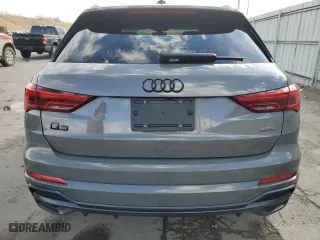 2022 Audi Q3 S line Premium Plus with VIN WA1EECF3XN1045971, listed as a Copart auction lot 50026375 with 28,412 mi miles and Salvage Title. Bid and sale history available at carsss.com. Image 6.