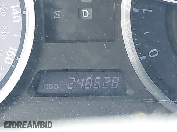2011 Lexus IS 250 with VIN JTHCF5C24B5047364, listed as a IAAI auction lot 42047798 with 248,628 mi miles and . Bid and sale history available at DreamBid. Image 15.