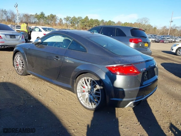 2017 Audi TTS with VIN TRUC1AFV4H1005832, listed as a IAAI auction lot 40862618 with 62004 miles. Bid and sale history available at carsss.com. Image 3.