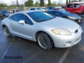 2006 Mitsubishi Eclipse GT with VIN 4A3AK34T76E005581, listed as a IAAI auction lot 41774672 with 153,467 mi miles. Bid and sale history available at carsss.com. Image 1.