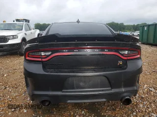 2019 Dodge Charger Scat Pack z VIN 2C3CDXGJ1KH604359, wystawiony jako Copart lot #60796535 z przebiegiem 65 418 mil mil oraz Szkoda całkowita • Salvage title. Historia ofert i sprzedaży dostępna na DreamBid. Obrazek 6.
