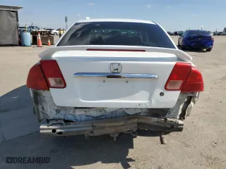 2002 Honda Civic LX with VIN 2HGES16692H526502, listed as a Copart auction lot 48335625 with 149,766 mi miles and Salvage Title. Bid and sale history available at carsss.com. Image 6.
