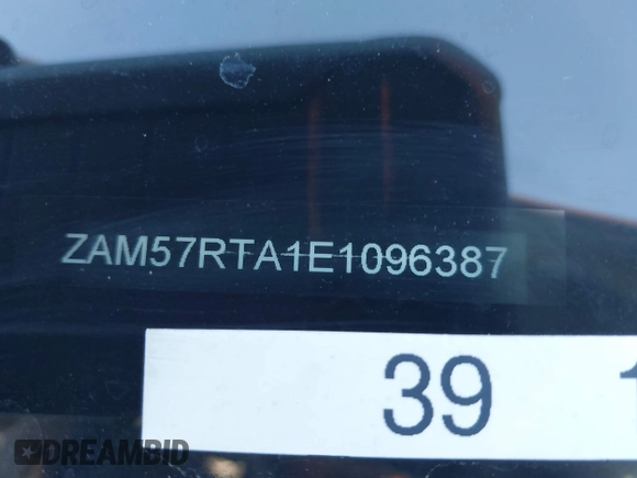 2014 Maserati Ghibli S Q4 z VIN ZAM57RTA1E1096387, wystawiony jako IAAI lot #41424049 z przebiegiem 100 970 mil mil oraz . Historia ofert i sprzedaży dostępna na DreamBid. Obrazek 9.