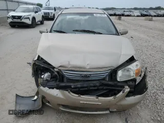 2008 Kia Spectra EX with VIN KNAFE121185494453, listed as a Copart auction lot 68115874 with 0 mi miles and Salvage Title. Bid and sale history available at carsss.com. Image 5.