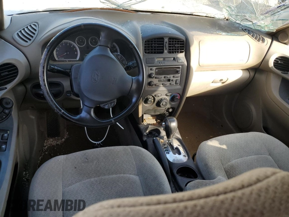 2005 Hyundai Santa Fe GLS with VIN KM8SC13D95U868823, listed as a Copart auction lot 80675094 with 0 mi miles and Salvage Title. Bid and sale history available at carsss.com. Image 8.