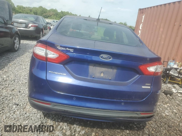 2016 Ford Fusion SE with VIN 3FA6P0HD9GR333438, listed as a Copart auction lot 60476595 with 178,845 mi miles and Clean title. Bid and sale history available at DreamBid. Image 6.