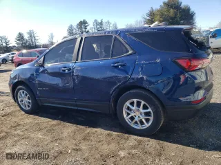 2022 Chevrolet Equinox LS with VIN 3GNAXSEV6NS164800, listed as a Copart auction lot 46345265 with 23,050 mi miles and Salvage Title. Bid and sale history available at carsss.com. Image 2.