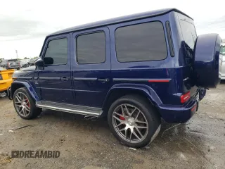 2020 Mercedes-Benz G 63 AMG with VIN W1NYC7HJ1LX340861, listed as a Copart auction lot 47805554 with 46,334 mi miles and Salvage Title. Bid and sale history available at DreamBid. Image 2.