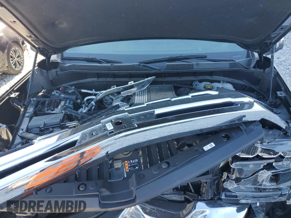 2022 Chevrolet Silverado 1500 LTZ with VIN 3GCUYGET9NG190955, listed as a Copart auction lot 75223464 with 19,225 mi miles and Salvage Title. Bid and sale history available at DreamBid. Image 11.