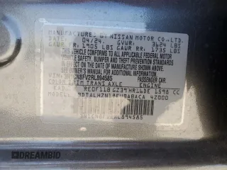 2024 Nissan Versa SR z VIN 3N1CN8FV2RL894585, wystawiony jako Copart lot #54361375 z przebiegiem 1 138 mil mil oraz Szkoda całkowita • Salvage title. Historia ofert i sprzedaży dostępna na DreamBid. Obrazek 13.