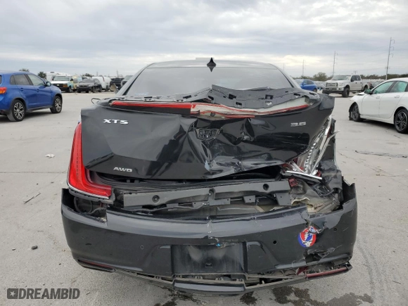 2018 Cadillac XTS Luxury with VIN 2G61N5S35J9165594, listed as a Copart auction lot 41691355 with 89,856 mi miles and Salvage Title. Bid and sale history available at carsss.com. Image 6.